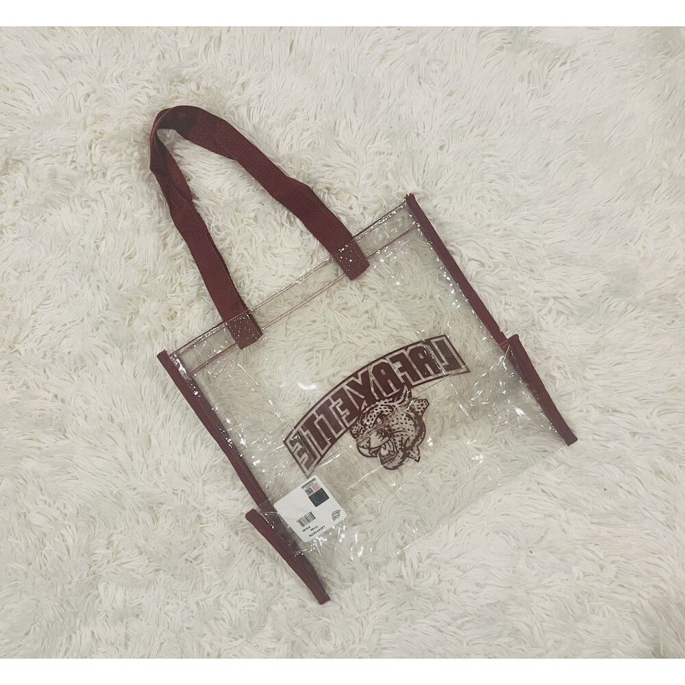 Lafayette College Clear Stadium Bag w/Sports Fan & Spirit Gear (Bed Party Ready) - Picture 11 of 16